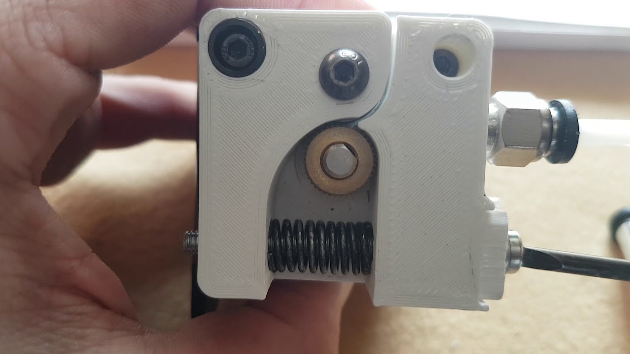 Bowden extruder pressure adjustment YouTube