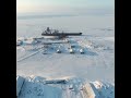 Dikson Russia, Arctic ocean, drone 2017