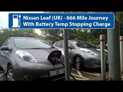 Nissan Leaf 24kw - 666 Miles With Battery Temperature Stopping Charge UK Rapid Charging