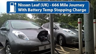 Nissan Leaf 24kw - 666 Miles With Battery Temperature Stopping Charge UK Rapid Charging