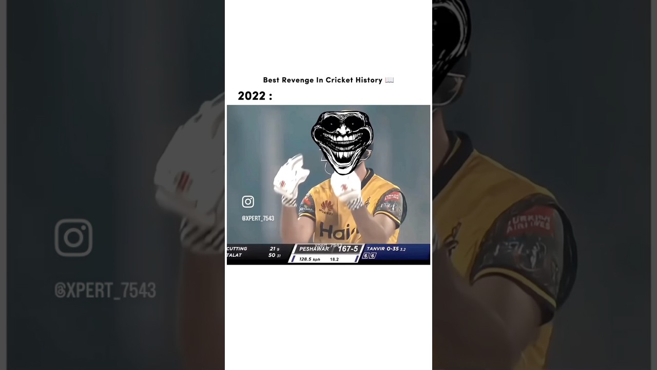 Best revenge in cricket history 🏏