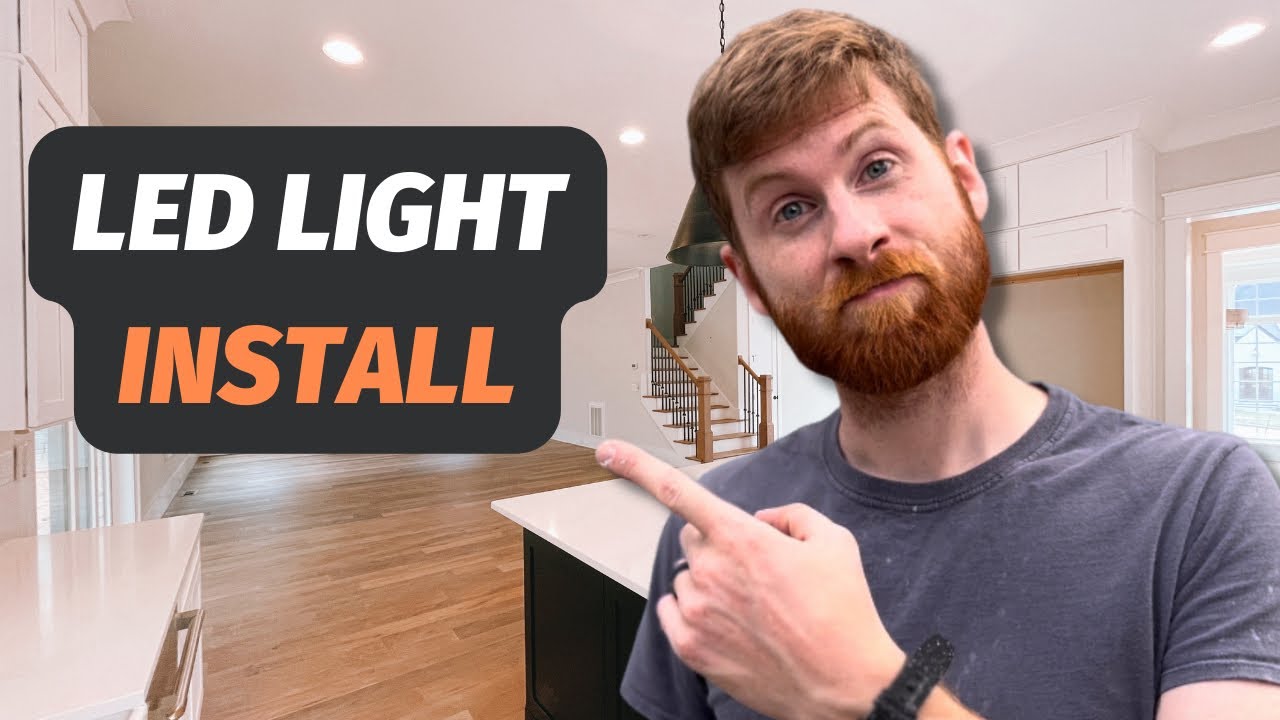 How To Install The Commercial Electric 6 Inch Slim Led 1100 Lumens Recessed  Light - YouTube