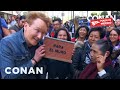 Conan Solicits Border Wall Donations - CONAN on TBS