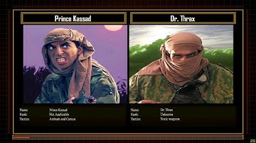 《Command & Conquer Generals shockwaveMod》Hard #2 Prince Kassad vs Dr. Thrax