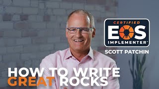 How to Write Great EOS Rocks | EOS Tips
