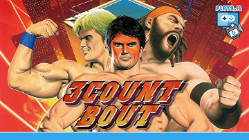 3 Count Bout - 1993 wrestling game - NEOGEO Arcade - gameplay