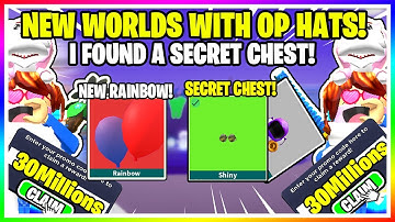 *NEW* TAPPING SIMULATOR EVENT EGG! OMEGA BALLOON! NEW WORLDS!NEW TWITTER CODE!! AND MORE! - ROBLOX
