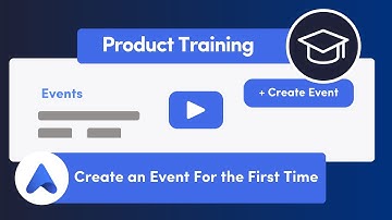 Create an Event For the First Time