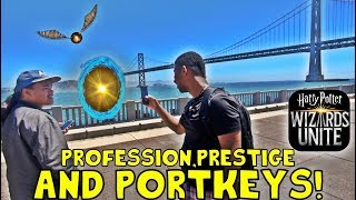 Learning Harry Potter Wizards Unite! Professions, Prestige and Portkeys! PokeTwon The Wiz ep. 2