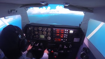 #00 FSX Saitek home cockpit at San Juan  (TJSJ) Local flight C 182 flight Simulator