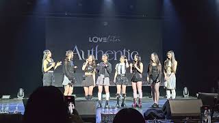 4K60 tripleS Song Medley LOVElution Authentic 1st World Tour in LA 231014