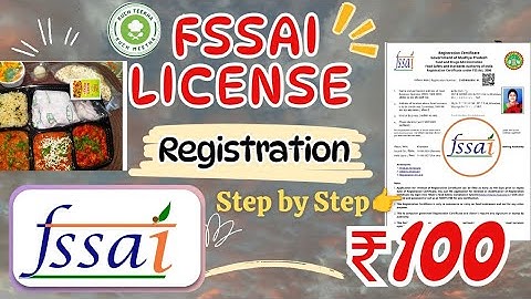 FSSAI License at ₹100? Step-by-Step Process without Agent! Sirf ₹100me khud banaye FSSAI License!