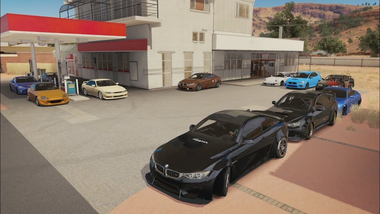 Forza Horizon 3 | Stance Car Meet - Cruising w/ S2K, 911, Supra, S14, STi, 432Z, BRZ, & More! (2/2)