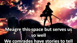 Video thumbnail of "進撃の巨人 Snk / Attack on titan / So ist es immer Karaoke Lyrics"