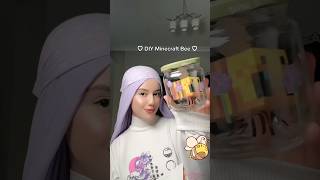 DIY Minecraft Bee (So cute🙉 #minecraft #shorts #diy