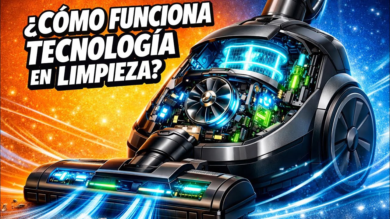 El remolino invisible que atrapa el polvo: Así funciona una aspiradora ciclónica