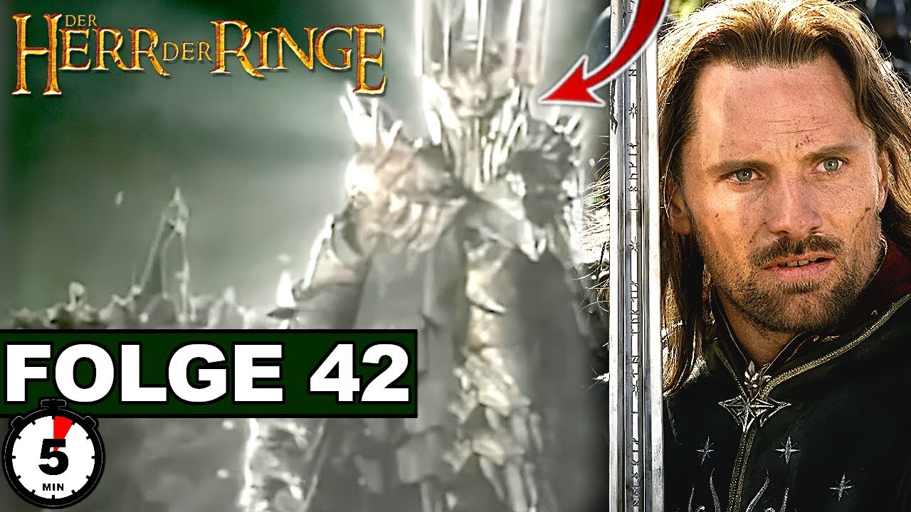 ARAGORN vs. SAURON: Der gelöschte Kampf! | 5 Minuten: Der Herr der Ringe 3