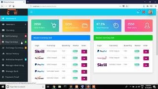 Online money exchange web application with laravel | foreign currency exchange software | screenshot 3
