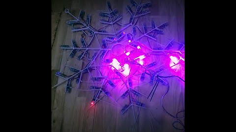 Christmas Light Star Ws2811, Arduino Uno