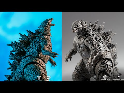 Better than NECA? Godzilla vs Kong Action Figure by Hiya Toys Revealed