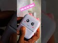 MINI PRINTER MACHINE 👀💤👀#gadget #trending #unboxing #entertainment #product #3d #shorts