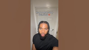 How To Make Your Skin Glow As A Guy #menskincare