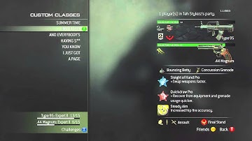 MW3 Great Class Setups (Modern Warfare 3)