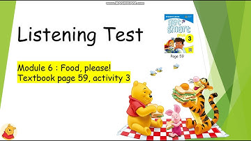 Get Smart Year 3 Listening Test Page 59