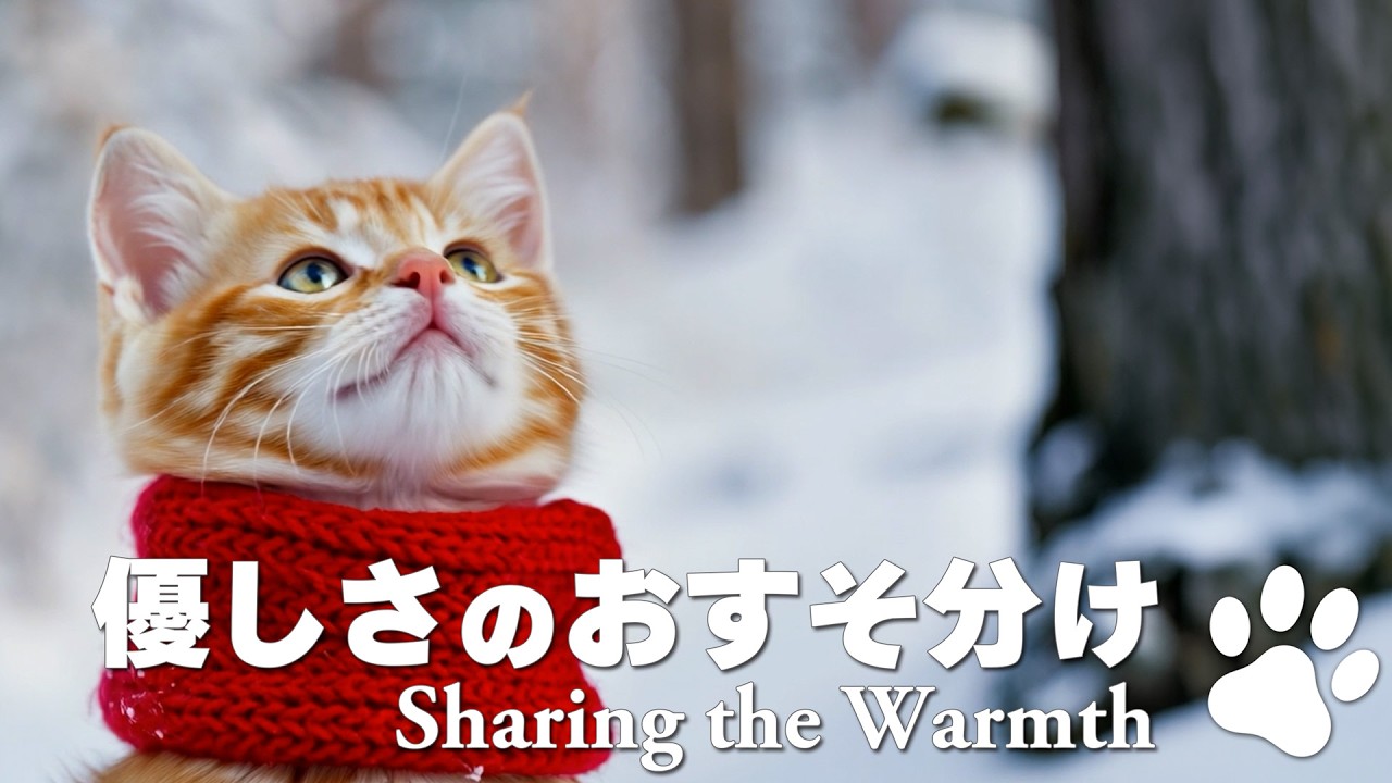 【トラとクロ】優しさのおすそ分け | Sharing the Warmth