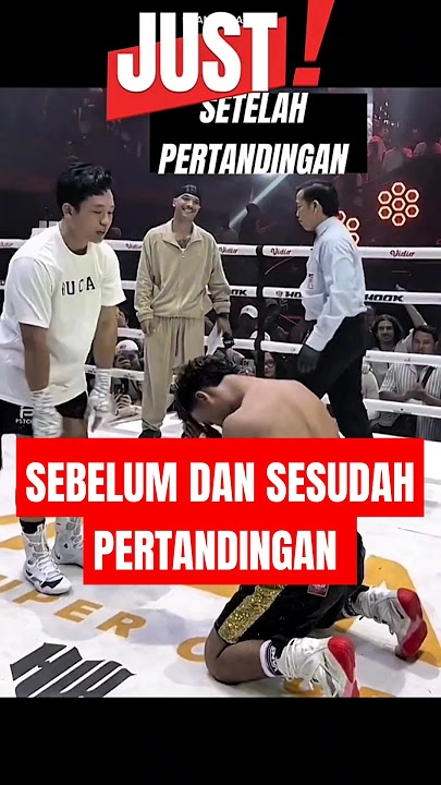 PERBEDAAN SEBELUM DAN SESUDAH PERTANDINGAN PARIS VS EDY BOXING #hssc #parispernandes #boxing