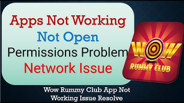 How To Fix Wow Rummy Club App not working | Not Open | Space Issue | Keeps Crashing Problem