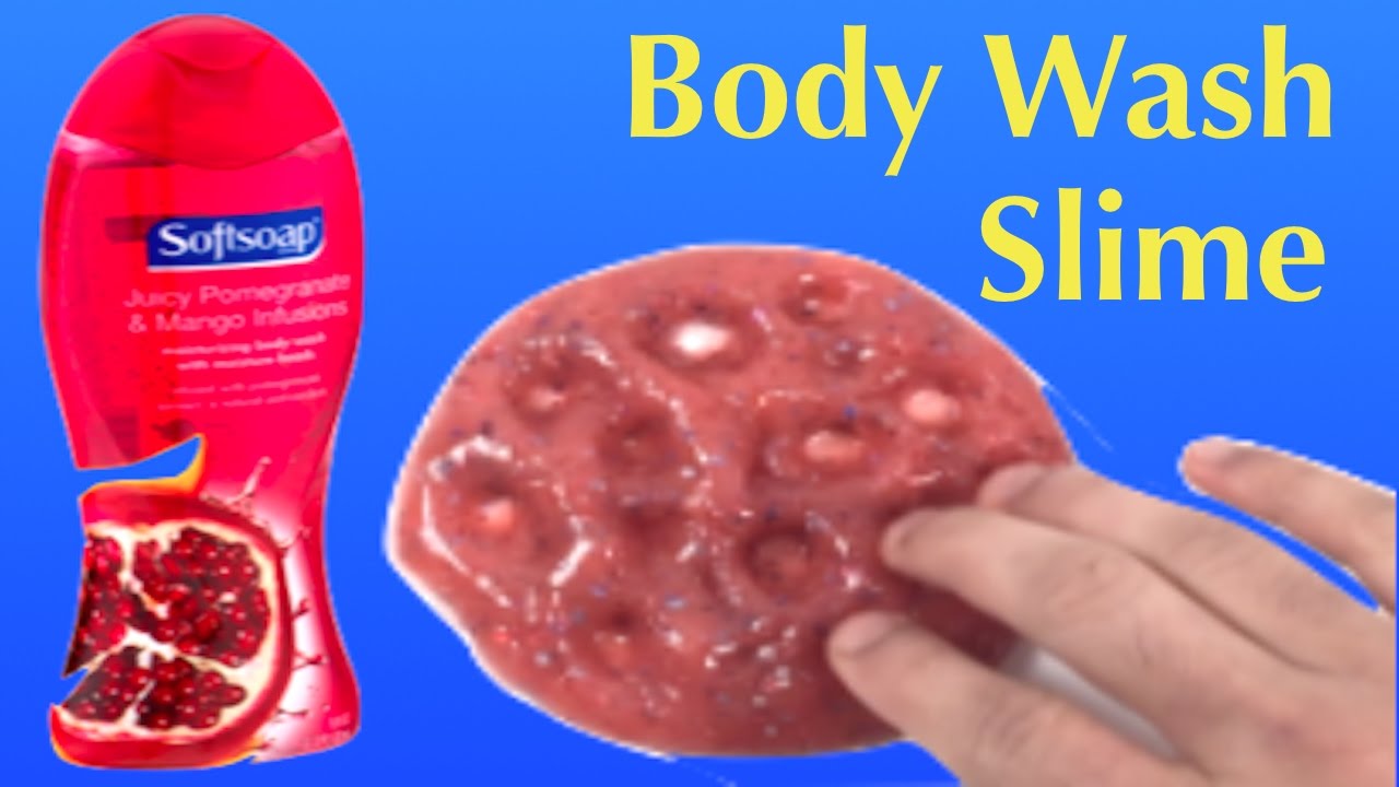 Diy Body Wash Slime Without Glue 2 Ingredients Slime No Borax Or Face Mask