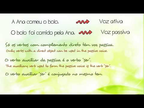 Voz Passiva