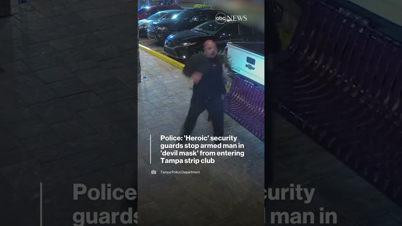 Security guards stop armed man in 