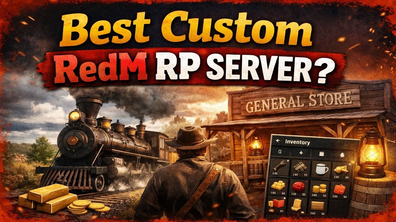 Best Custom RedM RP Server? Inventory, Businesses, Economy & Full ...