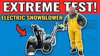 Ego 28' TwoStage Electric Snowblower Review: Can It Clear A Monster Driveway?