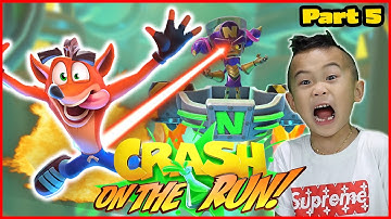 Crash Bandicoot: On the Run! Dr Neo Cortex Robot! Kids Gameplay!