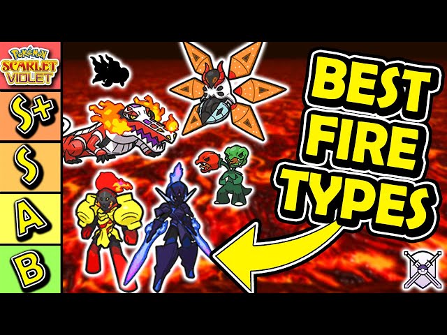 The BEST Fire Type Pokemon in Pokemon Scarlet & Violet