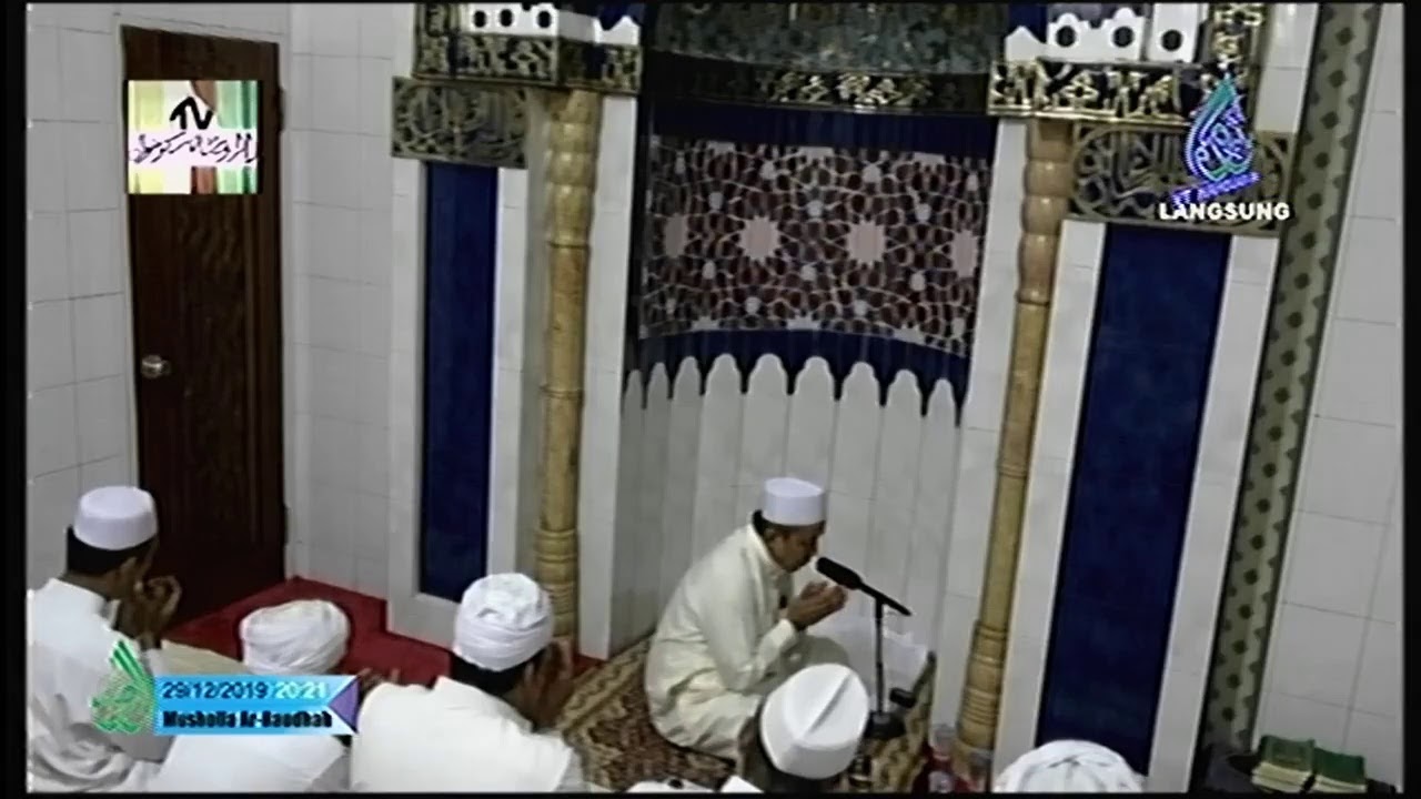 PEMBACAAN MAULID AL-HABSYI DI MUSHOLLA AR-RAUDHAH SEKUMPUL MTP KAL-SEL, MALAM SENIN TANGGAL 29-12-20