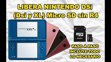 🛠️🎮 Como liberar NINTENDO DSi - DSi XL en 2024 con Tarjeta SD sin R4 paso a paso 🛠️🎮