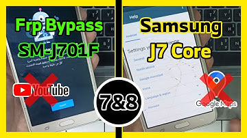 Frp Bypass Unlock Samsung J7 Core SM-J701F 7.0 / 8.0 | YouTube Update Problem Fix Without Flashing