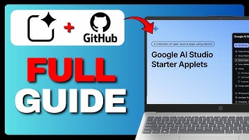 How To Connect Google AI Studio To GitHub (Full Guide) 2026!