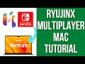 How to play LAN/internet multiplayer on Ryujinx on a Mac
