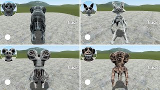 PLAYING AS ALL ZOONOMALY MONSTER In Garry's Mod! (Elephant, Monster Smile Cat, Koala, Monkey)