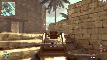 MW3 UMP45 Extended Mags Rapid Fire MOAB  Commentary by TheImightyDrexl from BouRneHawKK
