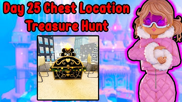 Day 25 Chest Location Glitterfrost Treasure Hunt Update Royale High