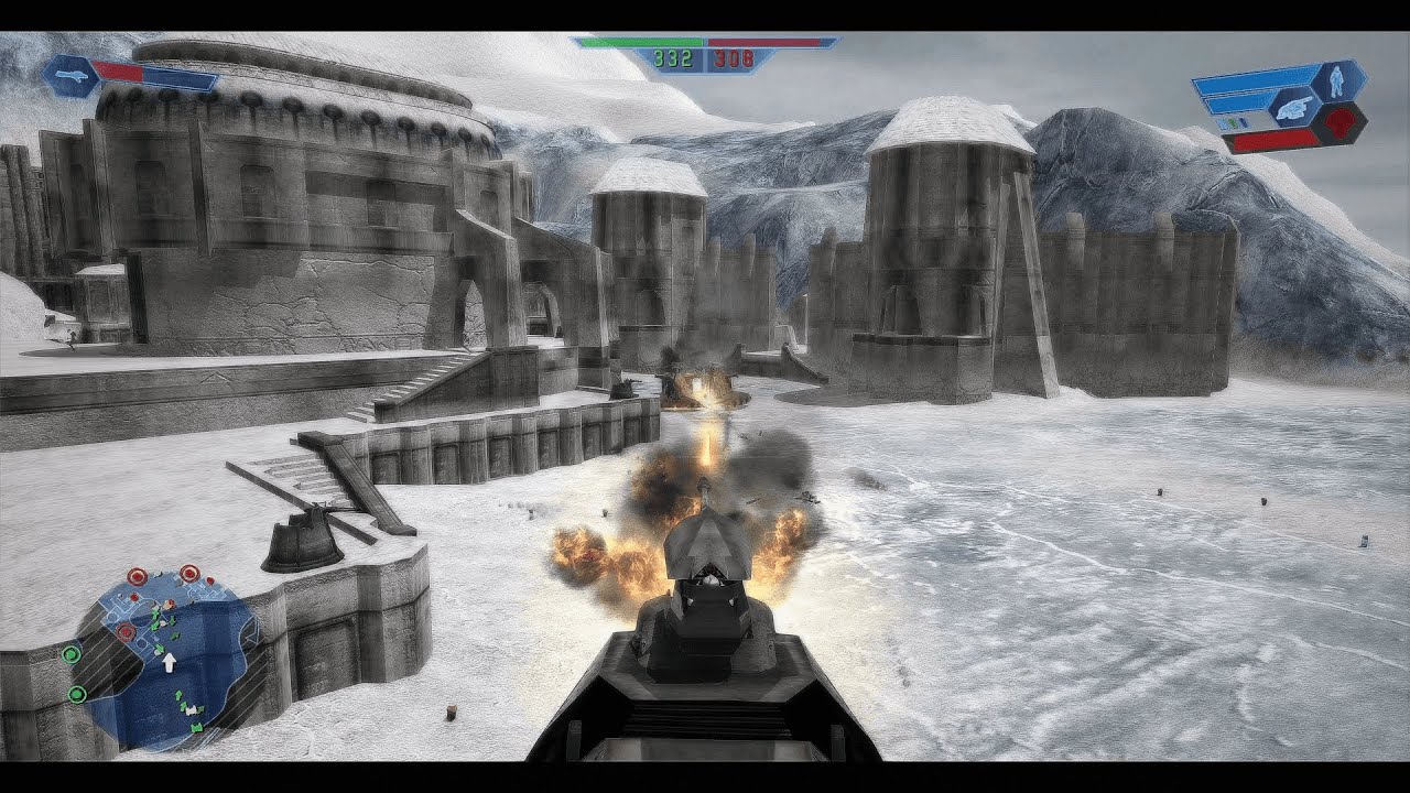 Battle of Rhen Var - Modded: Star Wars Battlefront (2004) - Clone Wars ...