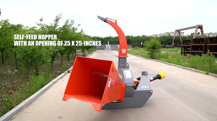 MechMaxx Wood Chipper BX62S Display Video