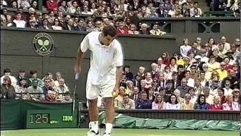 Pete Sampras Classic Collection of Crosscourt Forehands