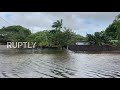 USA: Heavy rainfall floods Fort Lauderdale streets as tropical storm Eta hits land